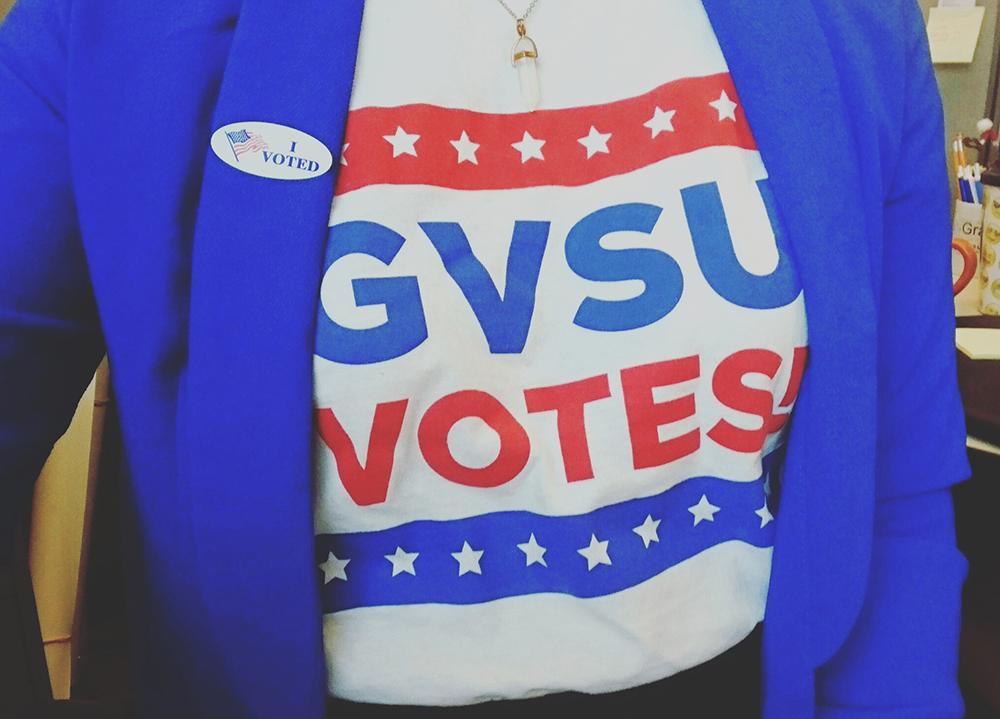 GVSU Votes t-shirt